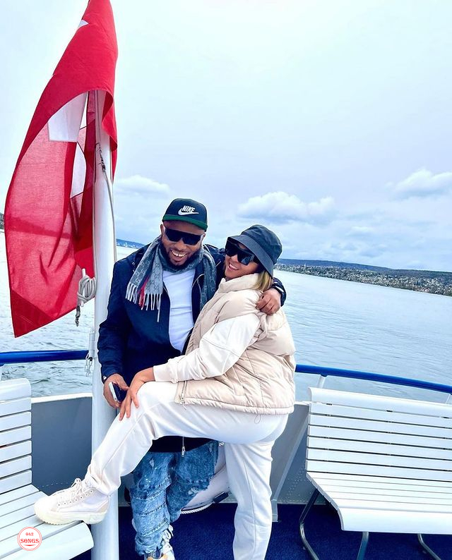 Fans shade Tonto Dikeh as they gush over Churchill and wife’s vacation in Switzerland