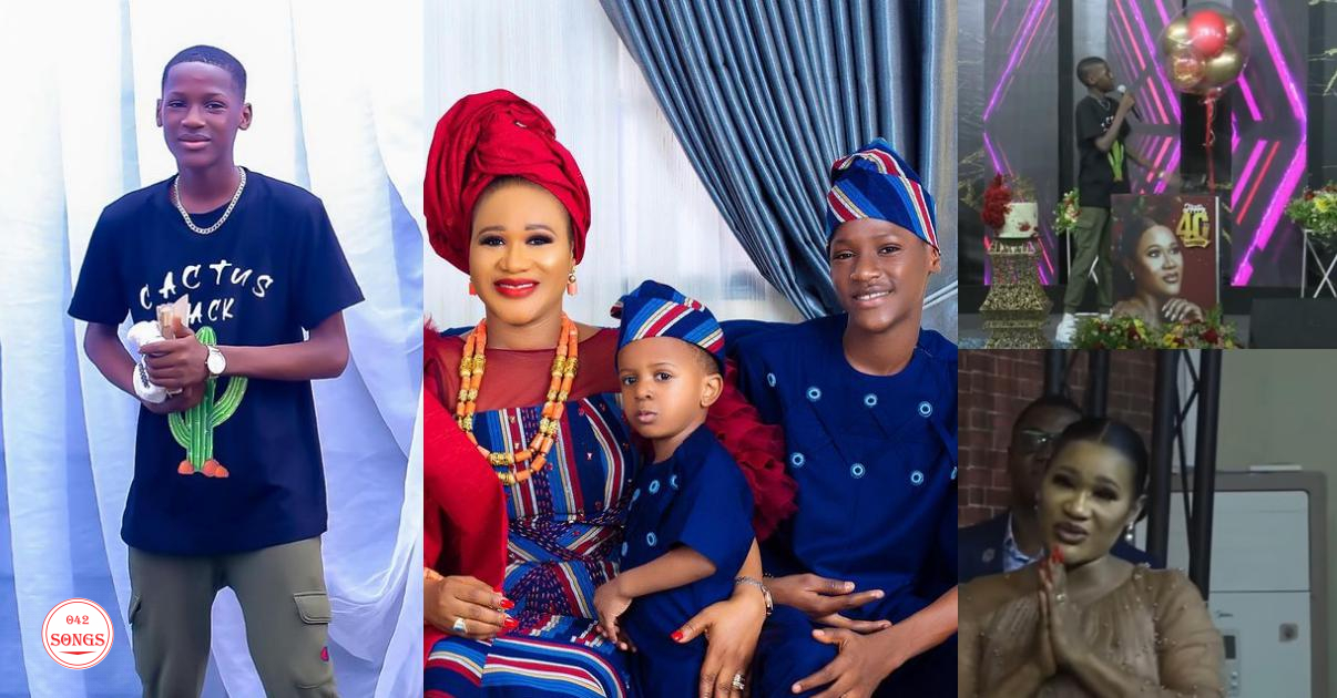 2face’s baby mama, Sunmbo, celebrates son’s birthday with throwback speech that almost brought her to tears