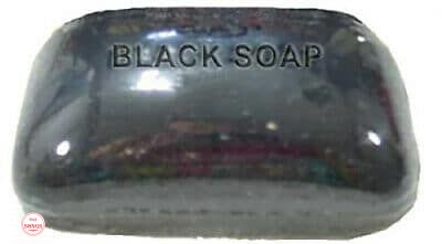 Black soap transfer man