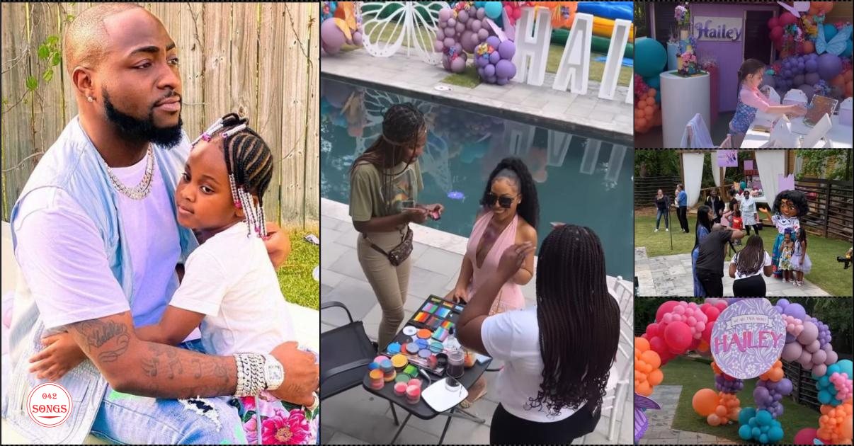 Davido showers accolade on Hailey’s mother as he celebrates daughter’s birthday in Atlanta