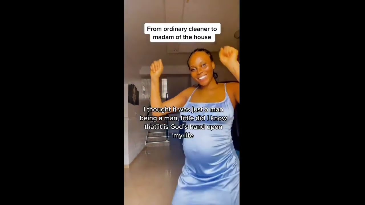 God Is Wonderful! “From Cleaner to Madam of the House”: Nigerian Lady Jubilates As She Gets Pregnant for Her Boss (Watch Video)